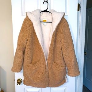 C&C California Faux Fur Coat - Medium